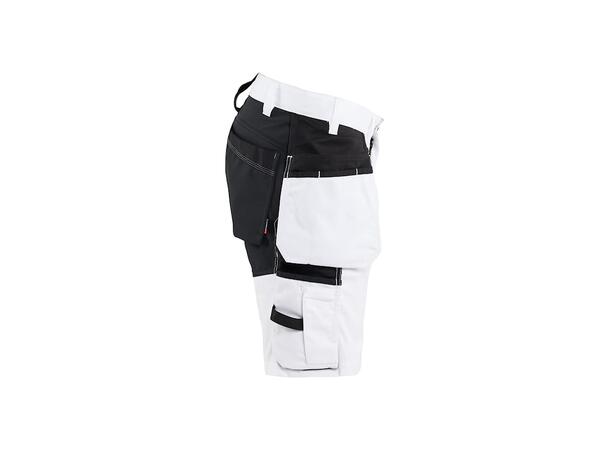 1772 Håndverksshorts stretch WHT C48 Komfortabel, lett malershorts 