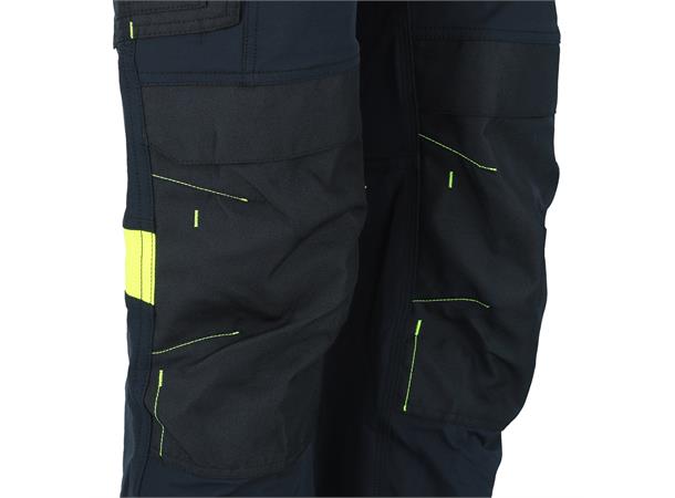 Bismuth Stretch Pants Black Beauty 56 Arbeidsbukse med god stretch - Unisex 