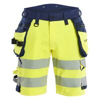 1120 Varselshorts Varselgul/Marineblå C44