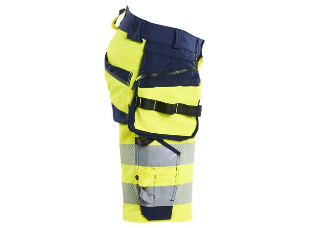 1120 Varselshorts Varselgul/Marineblå C44 