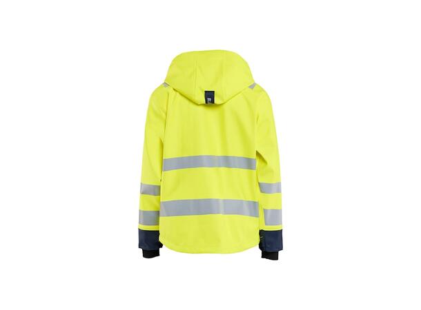 4327 Regnjakke Hivis/Marineblå XS Level 3 Ekstrem Varseljakke 