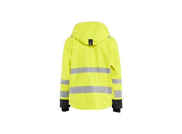 4327 Regnjakke Hivis/Marineblå XS Level 3 Ekstrem Varseljakke 
