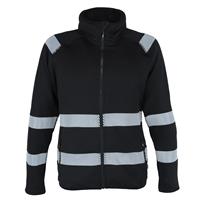 Matrix Fleece Jacket Black Beauty XS Jakke med refleks