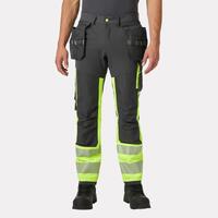 77471 ICU CONS PANT BLK/NYEL C66 Håndverksbukse klasse 1