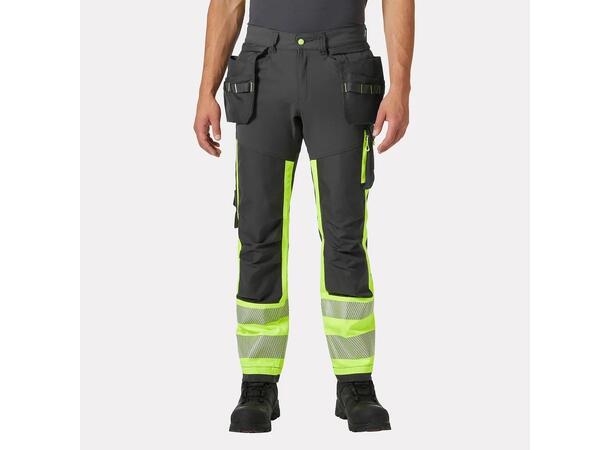 77471 ICU CONS PANT BLK/NYEL C66 Håndverksbukse klasse 1 
