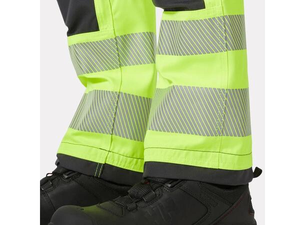 77471 ICU CONS PANT BLK/NYEL C66 Håndverksbukse klasse 1 