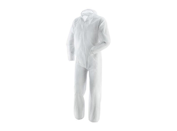 Payperworld Disposable Coverall WHT M 