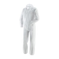 Payperworld Disposable Coverall WHT M 