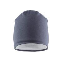 2003 Lue med fleece Onesize Grå Finstrikket av 95% bomull og 5% elastan