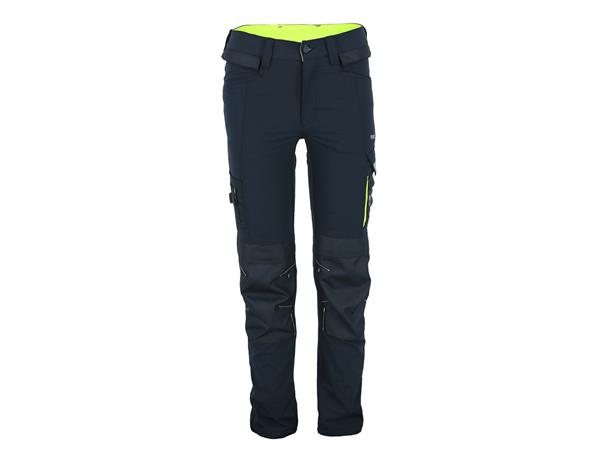 Bismuth Stretch Pant ZP No Pocket BLK 50 Klargjort for hengelommer 