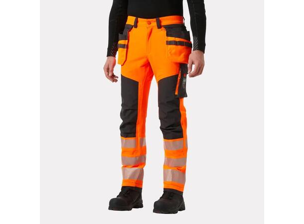 77472 ICU CONS PANT NYEL/BLK C44 Håndverkerbukse klasse 2 