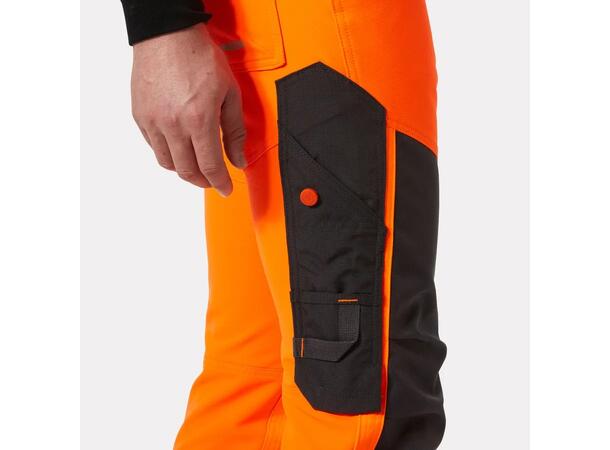 77472 ICU CONS PANT NYEL/BLK C44 Håndverkerbukse klasse 2 