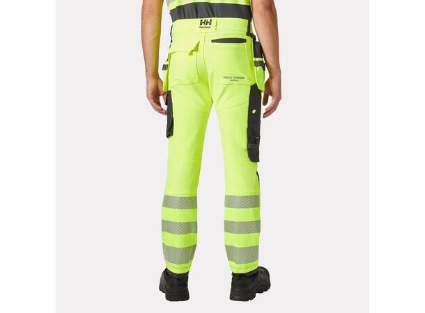 77472 ICU CONS PANT NYEL/BLK C44 Håndverkerbukse klasse 2 