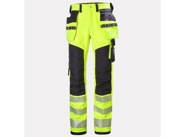 77472 ICU CONS PANT NYEL/BLK C44 Håndverkerbukse klasse 2 