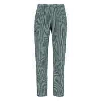 Kokkebukse Unisex BLK/WHT XS Kokkebukse med praktiske lommer