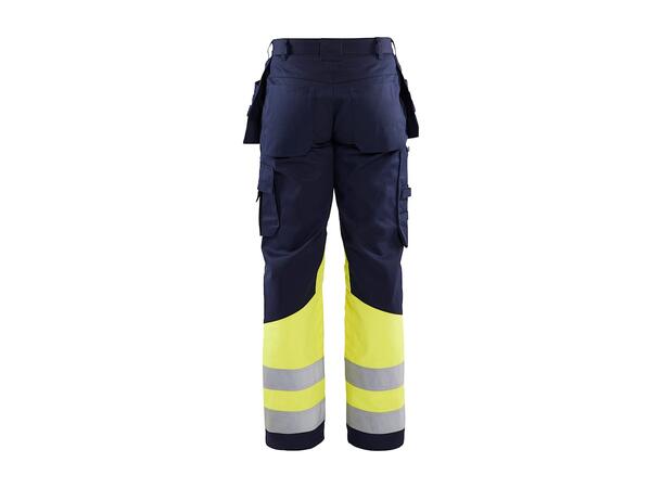 7081 Håndv.bukse Multinorm W Mar/Hvi C34 