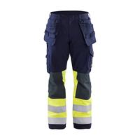 7081 Håndv.bukse Multinorm W Mar/Hvi C34 