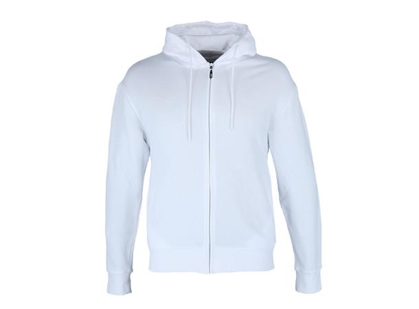 Kaolin Collegejacket Fullzip Wht S En bærekraftig og tidløs jakke 