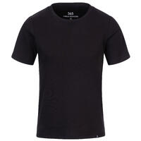Linn Tee Dame T-Skjorte Black XS 95% ORGANIC COTTON, 5% SPANDEX