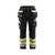 1794 Varselbukse m stretch BLK/YEL C44 Klasse 1 