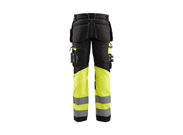 1794 Varselbukse m stretch BLK/YEL C44 Klasse 1 